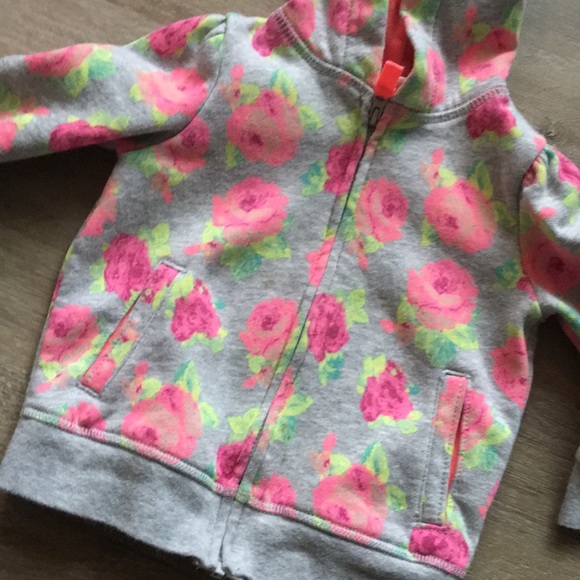 Floral Hooded Sweat Suit - Picture 5 of 5